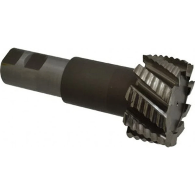 Value Collection 2-21/32 Diam, 1-11/32 Wide, Cobalt Roughing T-Slot Cutter 1-17/32 Neck Diam, 1-1/4 Shank Diam, 4-9/1...